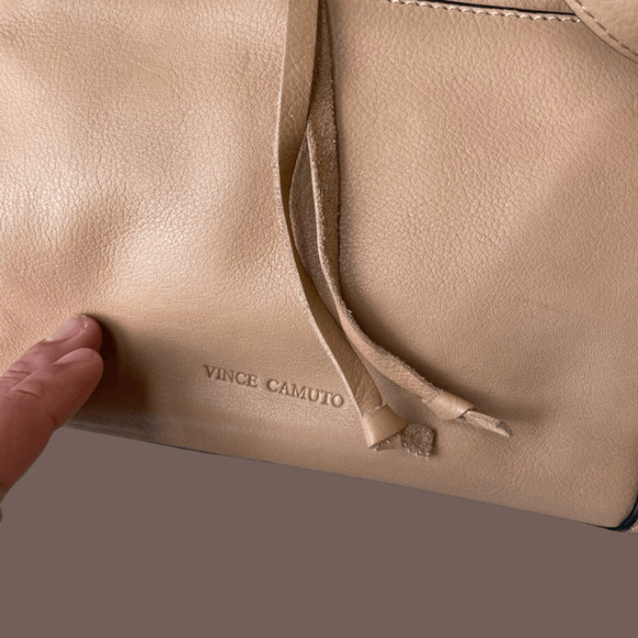 Vince Camuto Crossbody Bag | Tan Leather | OS | Vintage - Picture 8 of 8